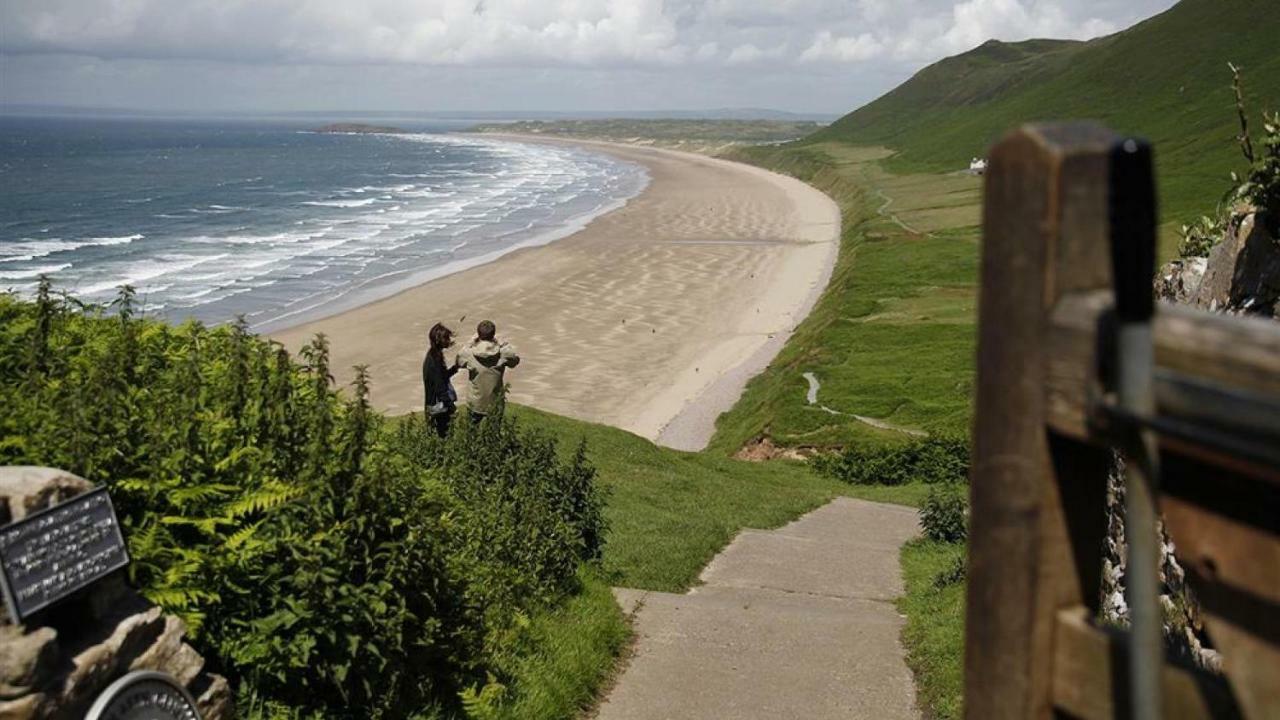 Little Hill Cottage, Rhossili Swansea Exterior photo